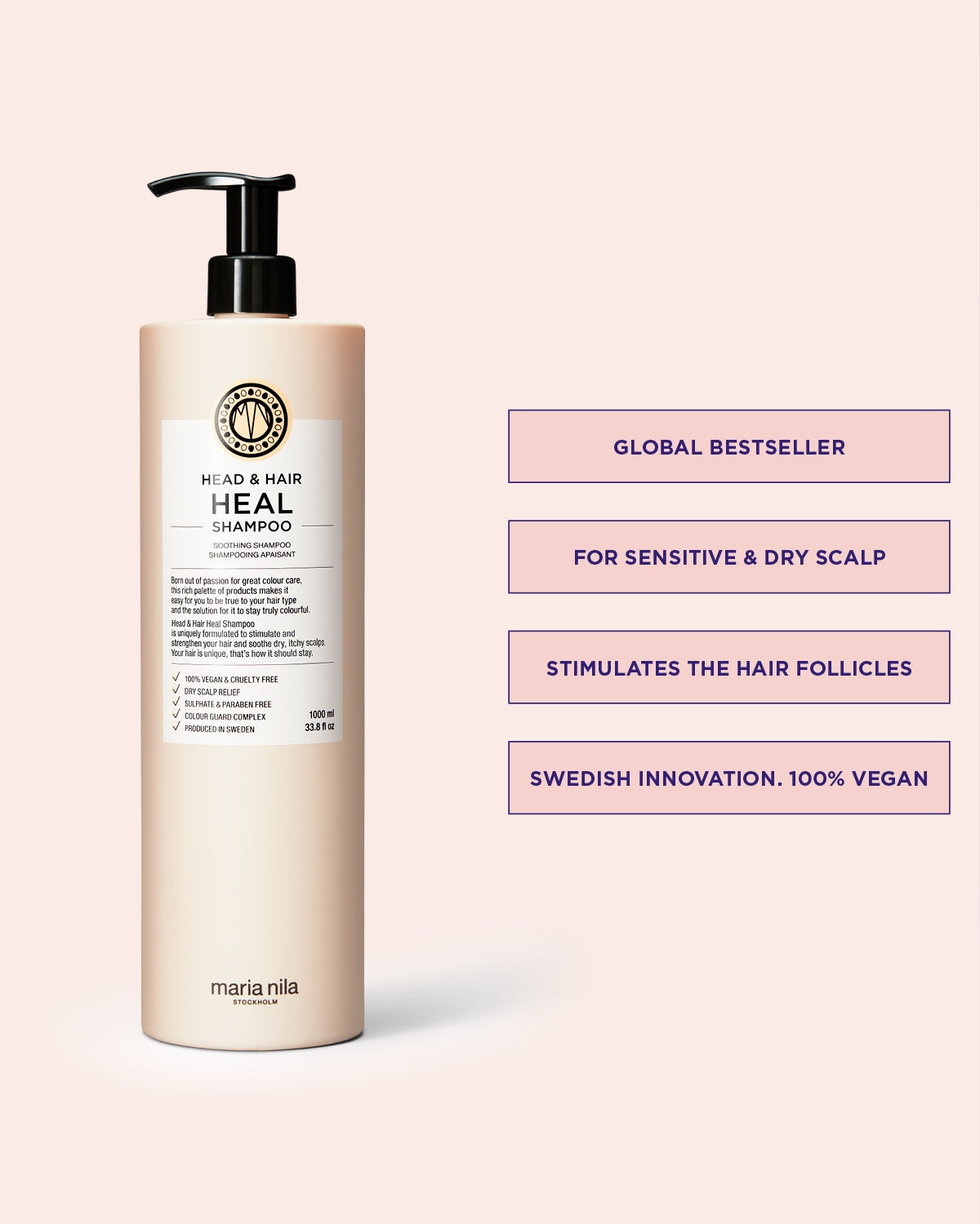 Head & Hair Heal Shampoo for sensitive scalp