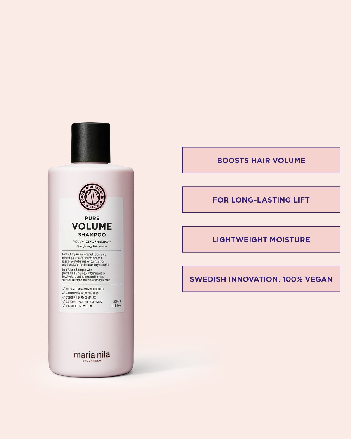 Pure Volume Shampoo for more volume in the hair