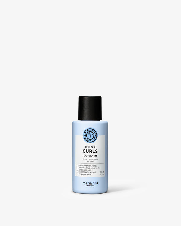 Maria Nila Coils & Curls Co-Wash 100ml bottle 