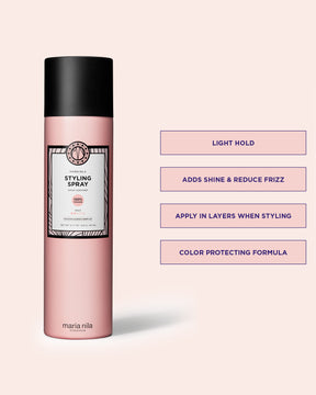 Styling Spray hairspray for soft hold