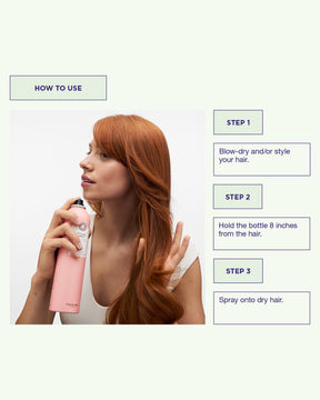 Spray Styling Spray for natural hold and tame flyaways