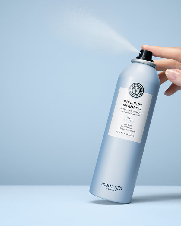 Invisidry Shampoo bottle with spray mist