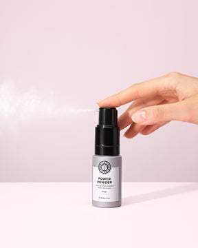 Power Powder bottle with mist